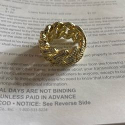 New Cuban Style Men’s Ring