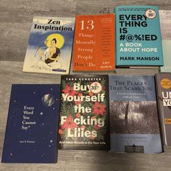Books (poems, Self Improve, Self Help, Music Books)