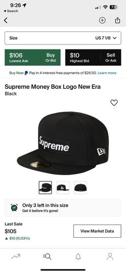 Supreme Hat Black