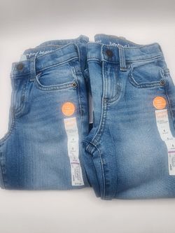 ## 👖 Jumping Beans Boys Size 4 Light Blue Relaxed Fit Jeans – NEW WITH TAGS 👖##