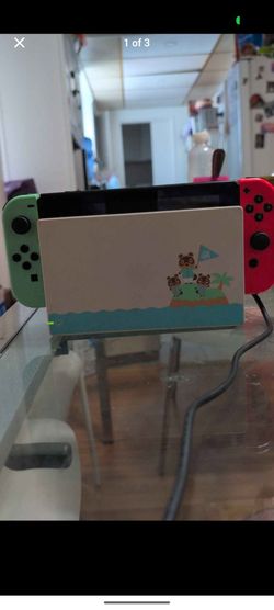 Nintendo switch animal crossing edition