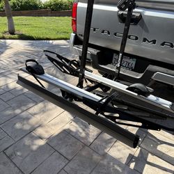 2 Bike Hitch Rack Foldable with Ramp