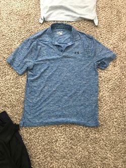 Under Armor Golf Shirt Size L