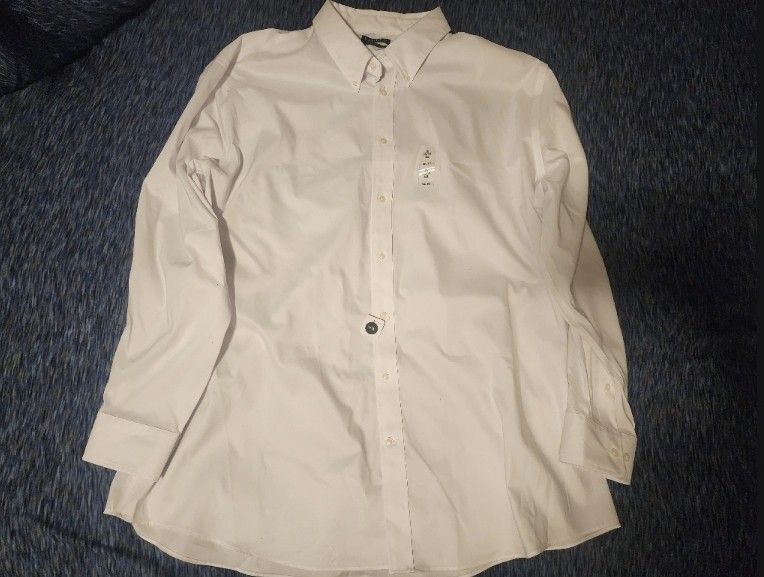 Polo Ralph Lauren Button Up Shirt Mens 4XL Tall White