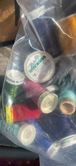 Machine embroidery thread 63 spools