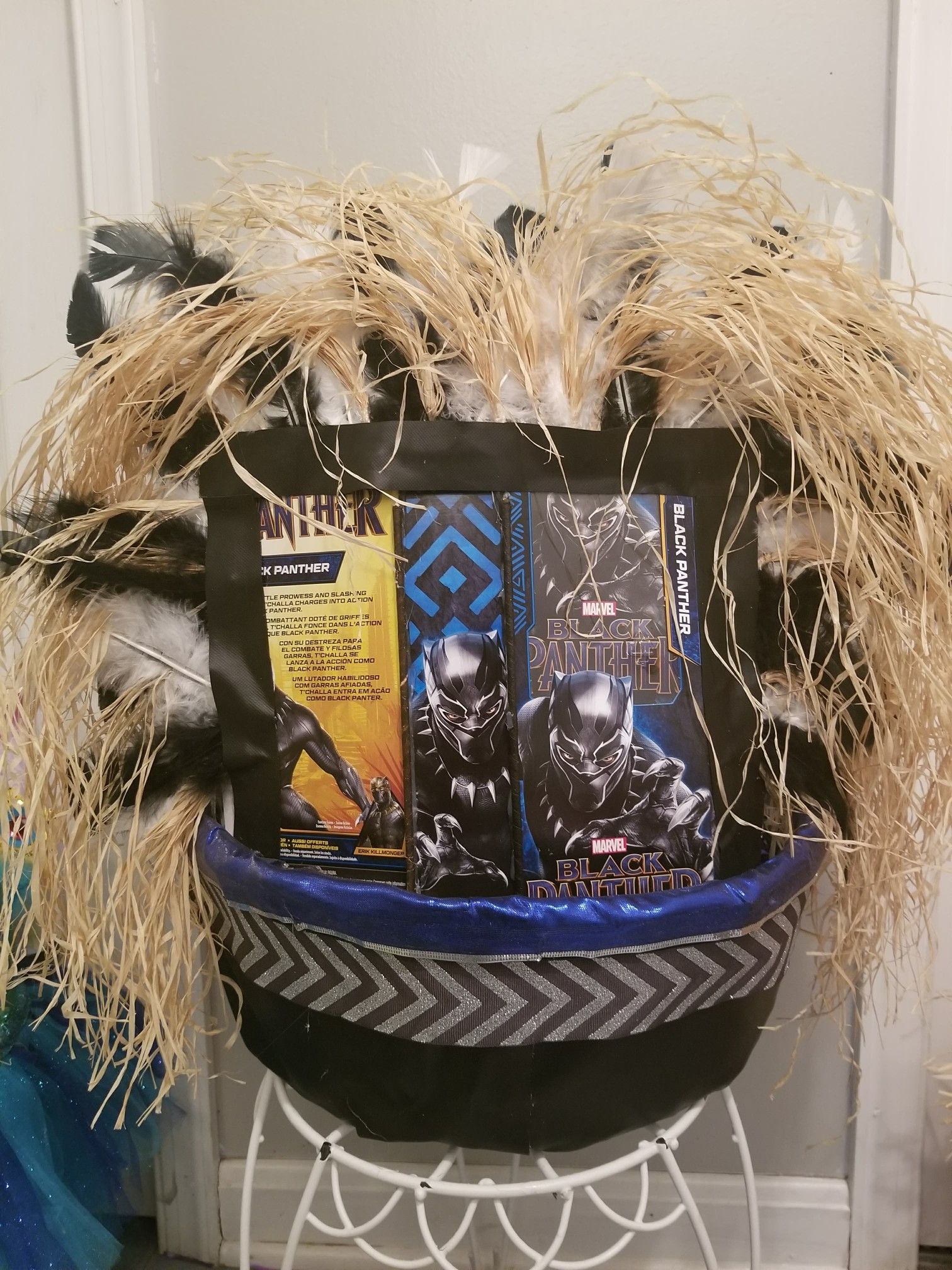 Marvels Black Panther Easter or gift basket