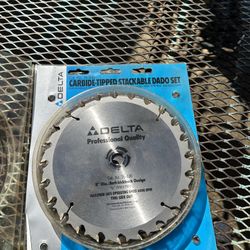 Delta Carbide Tipped Stackable Dado Set