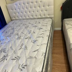 Queen Frame With Matrress New Mattresses New Pillowtop New Memory Foam New Bed Frames Nuevo Colchones Camas Nuevas βΌοΈ