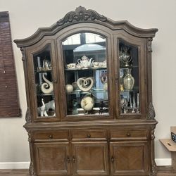 Wooden China Cabinet 