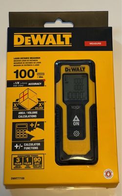 DeWalt Laser Distance Measurer