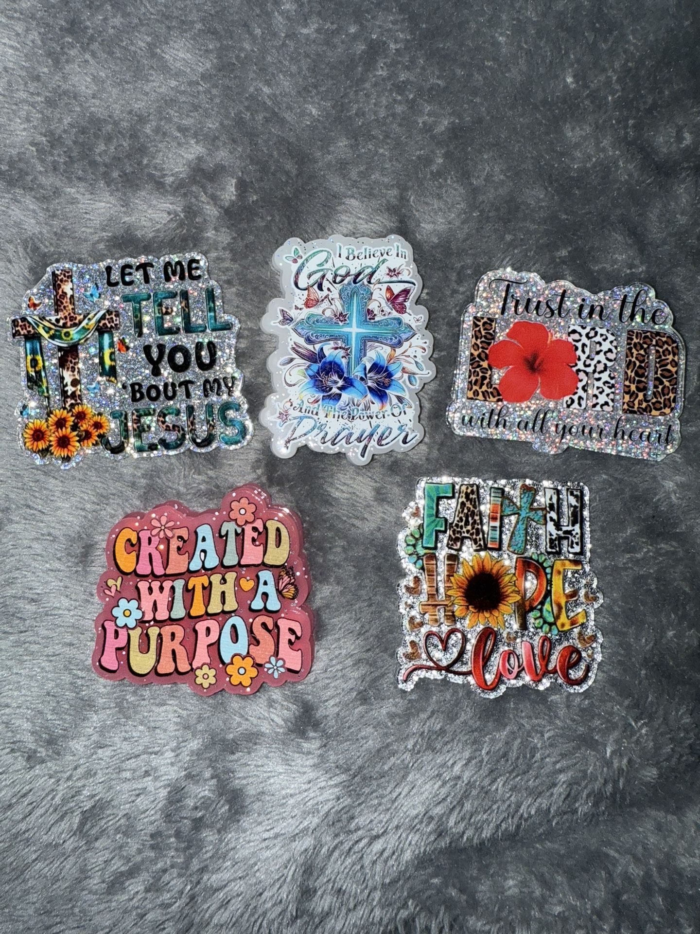 Religious Acrylics For Pop Sockets. Keychain Or Reel