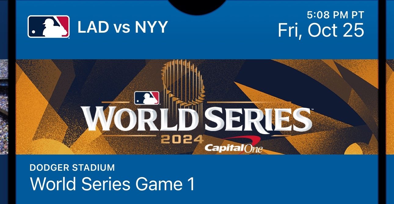 World Series Game 1