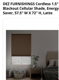 Cordless blackout cellular shade