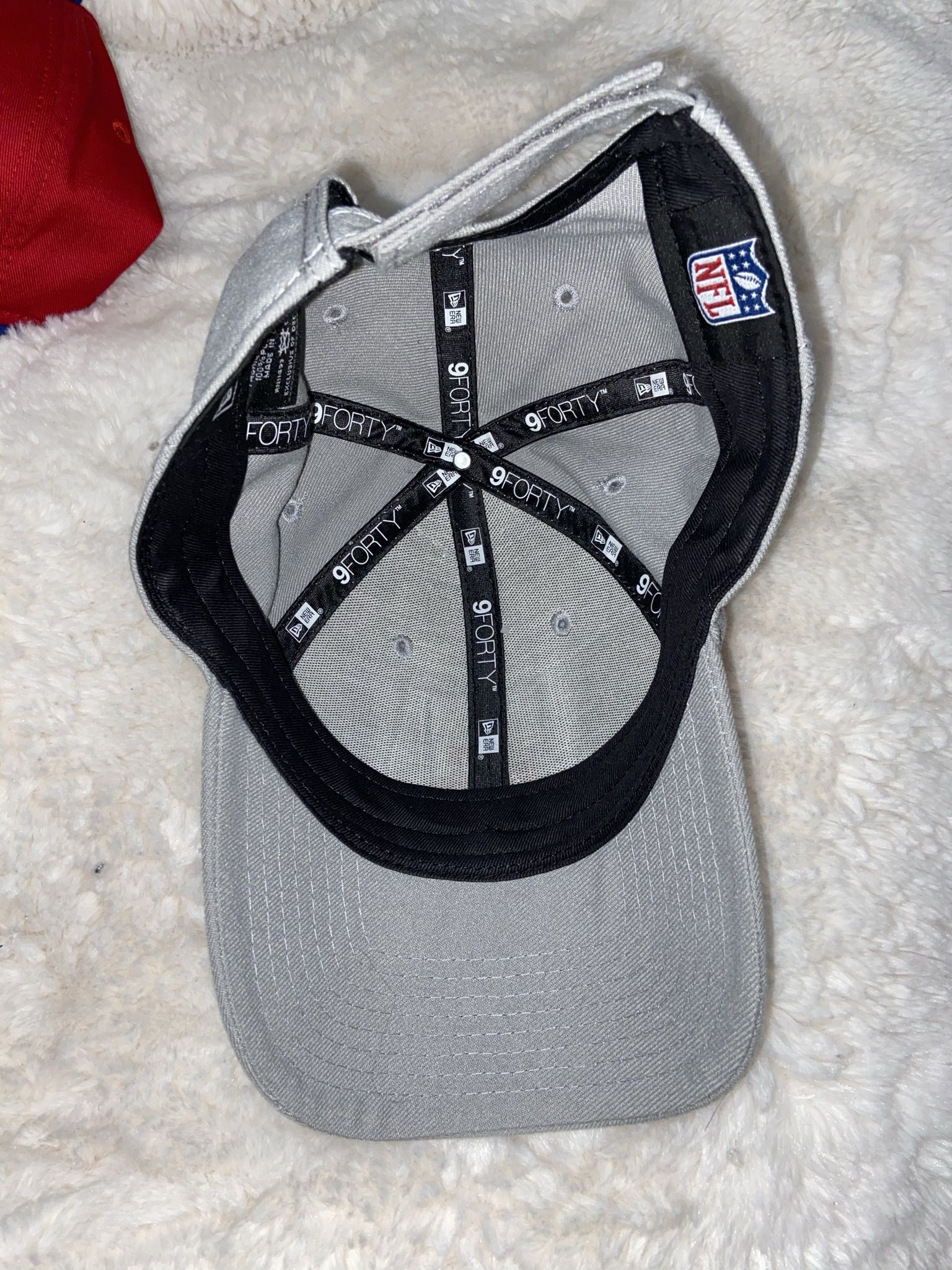 Grey NFL baseball Cap