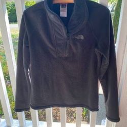 The North Face Women’s Size S Black 1/4 Zip Pullover Jacket Top- Thick and Warm!