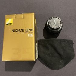 Nikon AF-S DX NIKKOR 35mm f/1.8 G