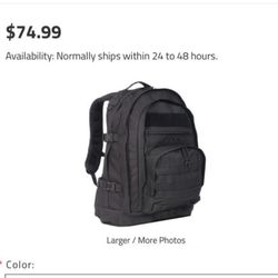 SOG Tactical Backpack black