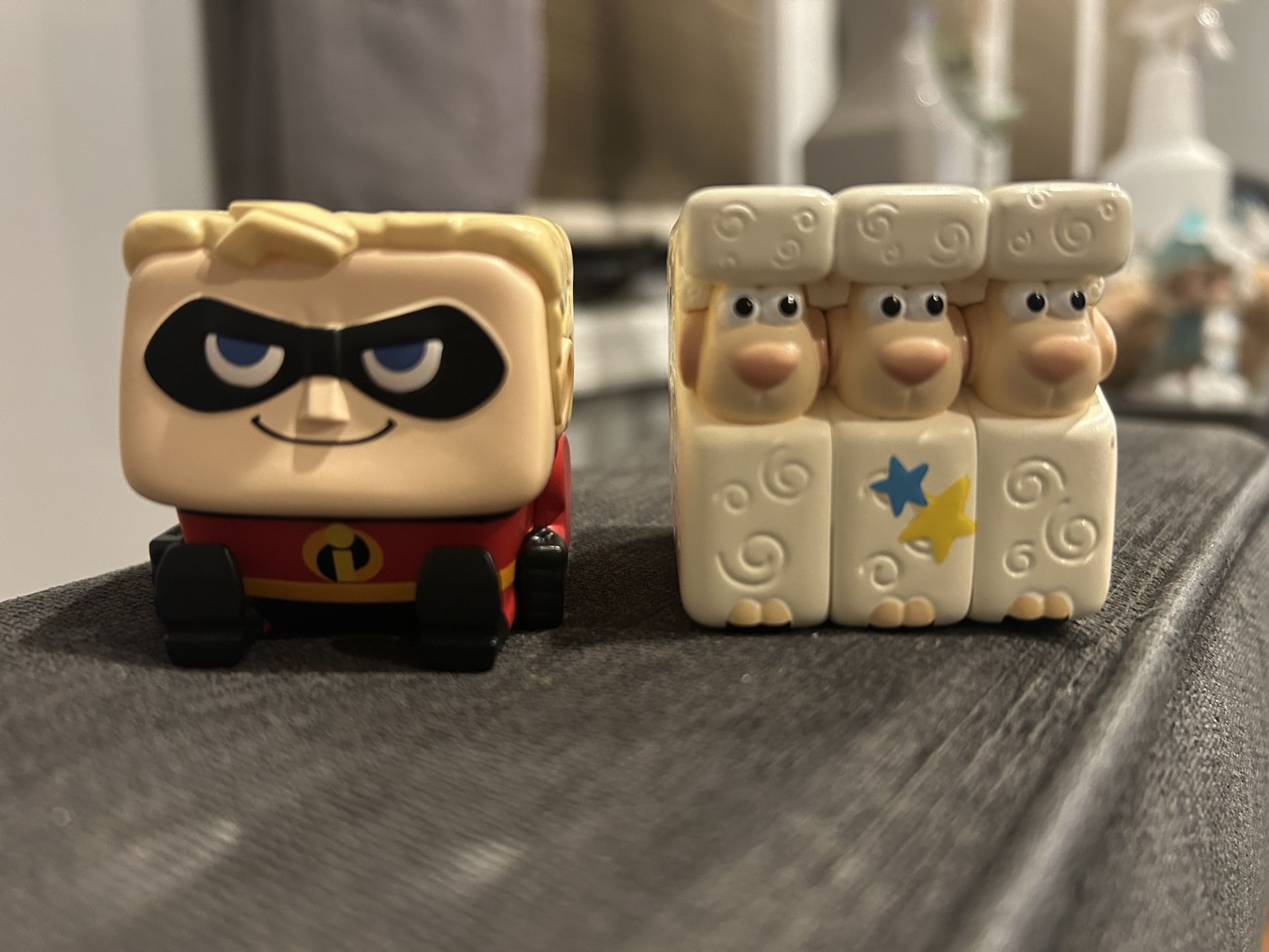 Disney Pixar pop cube figures
