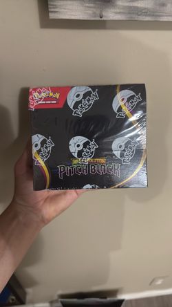 Pitch black Pokemon booster box