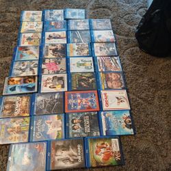 34 Bundle Blu Ray DVD Collection,