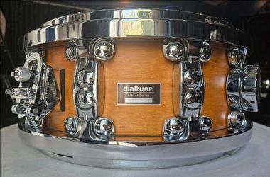 Dialtune Maker Series - 6.5 × 14 Maple 2021- Honey Maple (10 Ply Keller Maple)