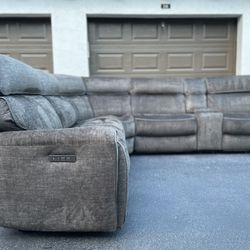 🛋️ Sofa/Couch Sectional - Recliners - Gray - Chenille - Delivery Available 🚛