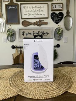 Morphie UV Sanitizer and Wireless Charger 