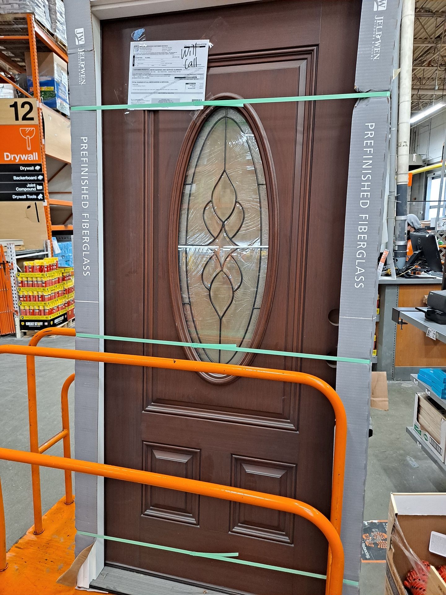 Entry Door, JelDwen, Fiberglass