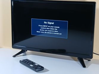 Insignia LED 22 inch TV with remote control