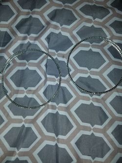 2 diamond necklaces that my flower girls wore in my wedding
