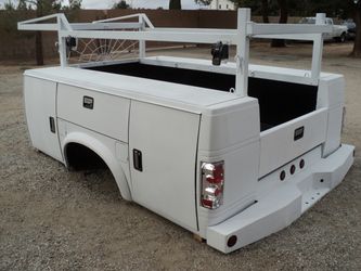 >ONLY RACK & BUMPER< #Just SOLD BED# "STAHL GC" 9' Contour Utility Bed auto parts accessories