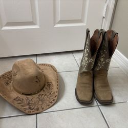 Cowgirl Boots Cowgirl Hat 