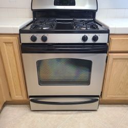 GE Gas Stainless Steel Oven