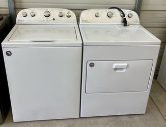 #13 Whirlpool Digital Washer & Electric Dryer