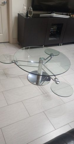 Round Glass Coffee Table