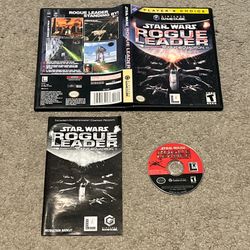 Star Wars: Rogue Leader Rogue Squadron 2 II GameCube CIB Complete w/ Manual