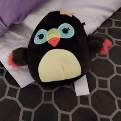 Original Squishmallow 16in Tito The Black And Yellow Toucan 10 Dollars 