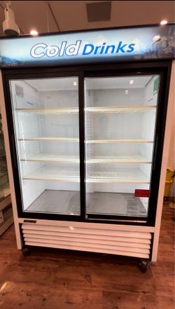 Turbo air sliding glass door 56”