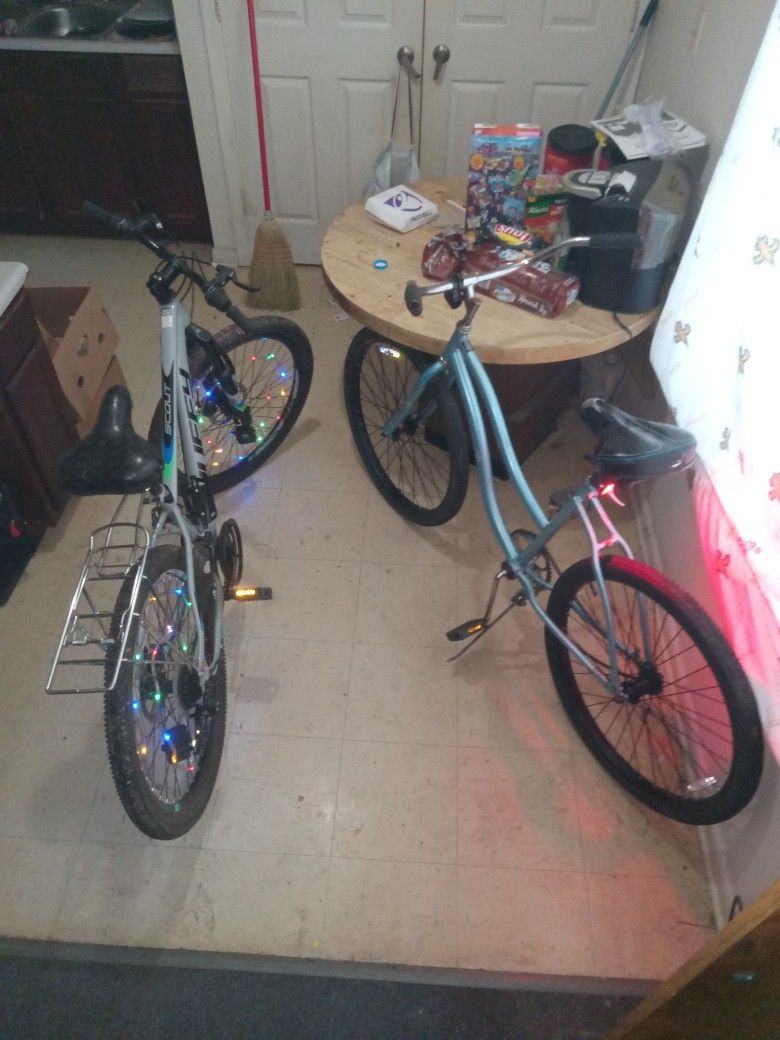 Huffy Bike And Huffy Mountain Bike