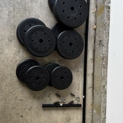 workout weight set