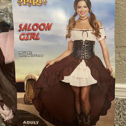 Saloon Girl Costume/Halloween