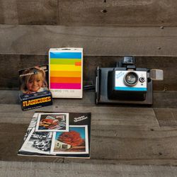 Vintage RARE Polaroid Super Shooter Land Camera w/original box, instructions