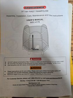 Trampoline for kids