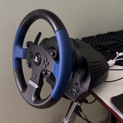 Thrustmaster t150 Steering Wheel and Pedals (new)(clean)