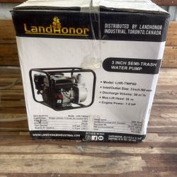 Gasoline Water Pump 