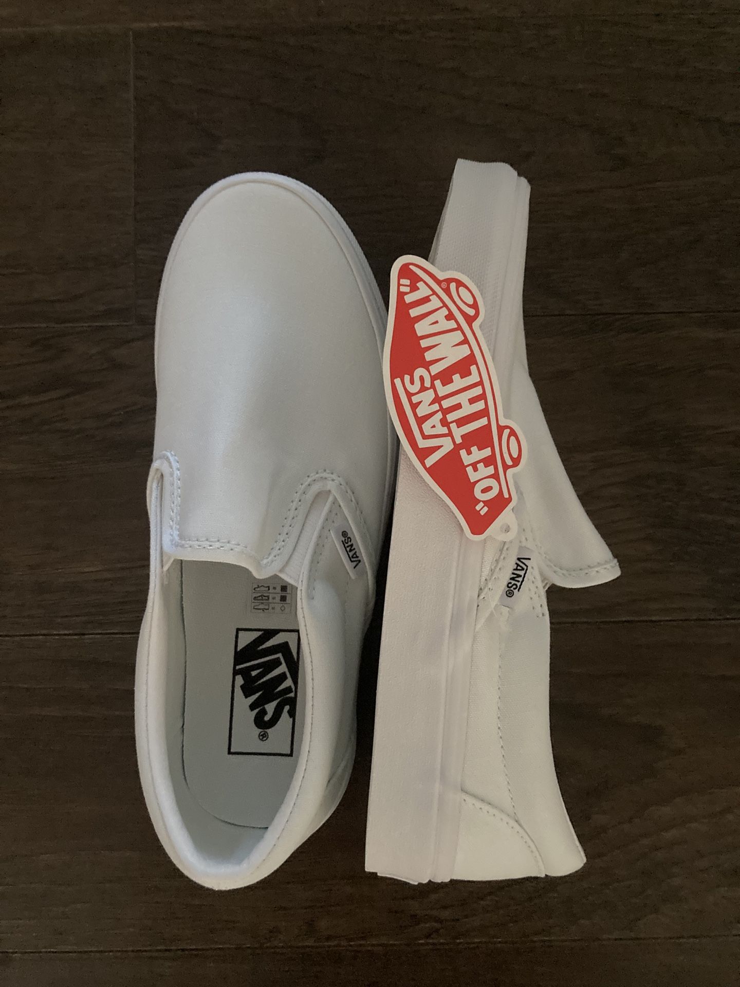 White vans (new in box)