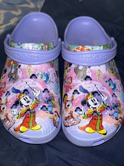 Disneyland Crocs 100th Anniversary Edition Size 11