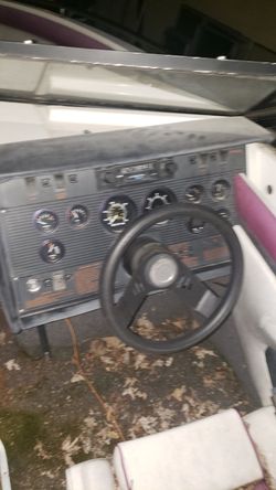 Steering wheel for boat