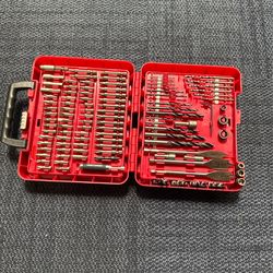 Craftsman ~ 100pc Accessory Kit Mechanic Drilling Driving Tool Set