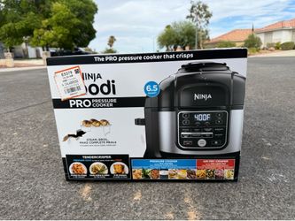 Brand New Sealed Ninja Foodi Pro 11-in-1 6.5-Quart Pressure Cooker & Air Fryer (FD302)